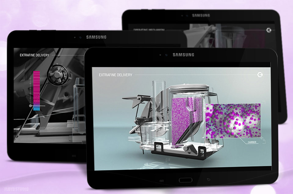 Foster Nexthaler for tablet - Tablet optimised presentation for medical representatives