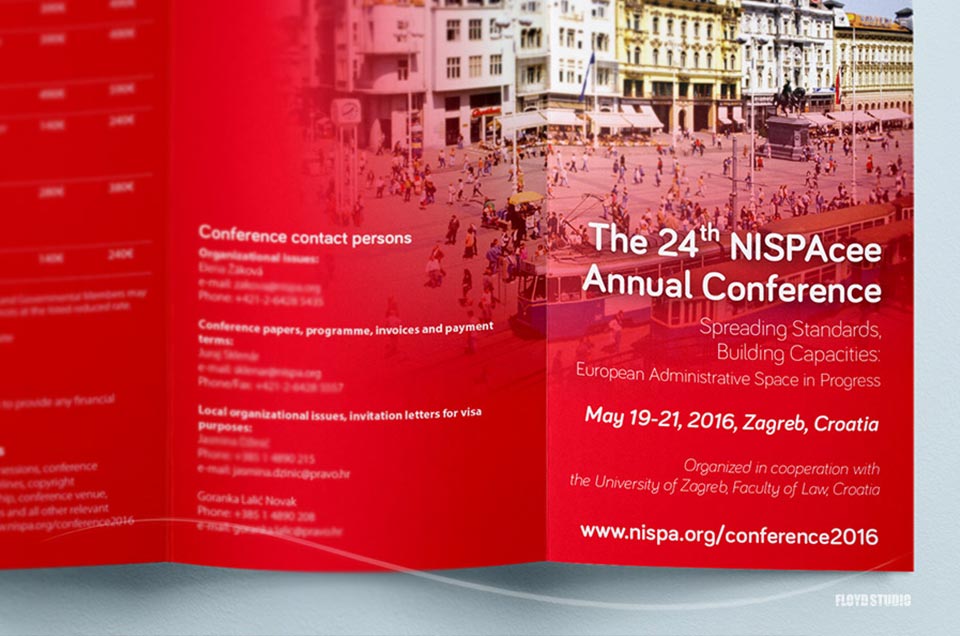 NISPAcee 24th Annual Conference - Zagreb - Marketing and technical support for NISPAcee conference in Zagreb, Croatia