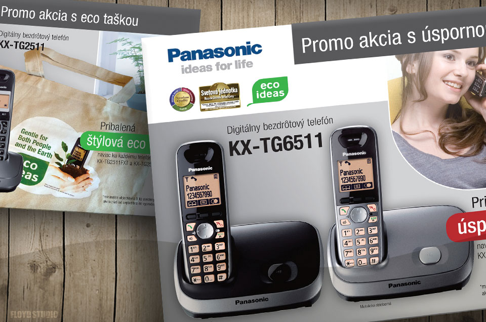 Panasonic local product promo - Local promotion of selected product on Slovak and Czech market