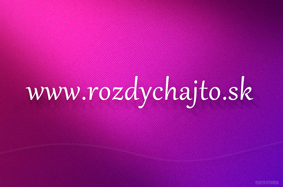 Rozdychajto.sk - Unique brand design, website and promotion materials, full marketing support