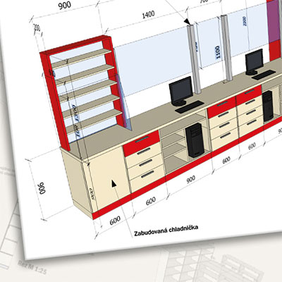 Pharmacy shop interior