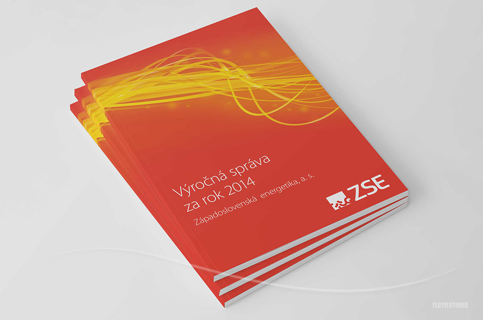 ZSE Annual Report 2014 - Graphic design, layout, DTP