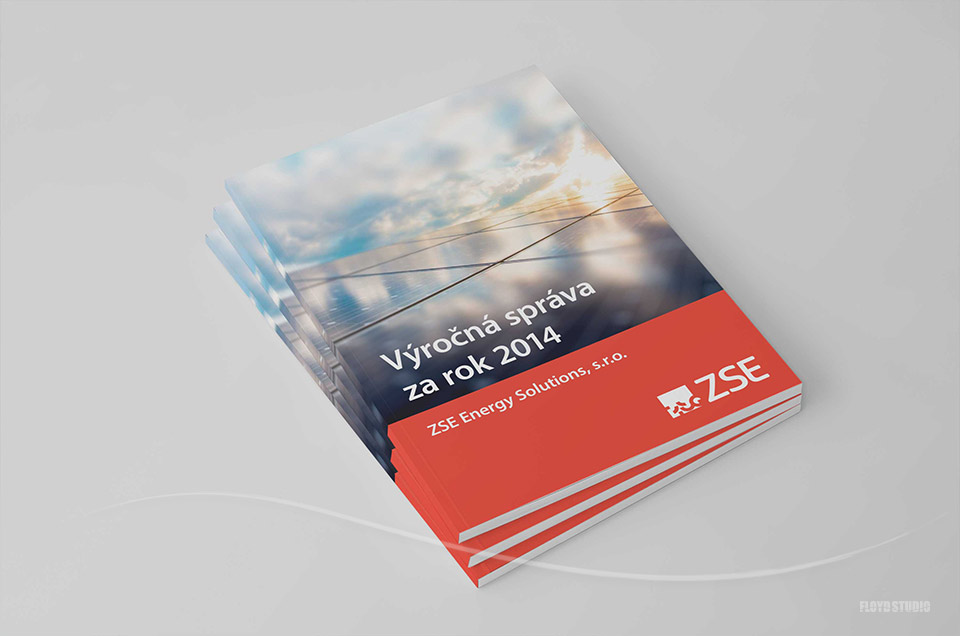 ZSE Annual Report 2014 - Graphic design, layout, DTP