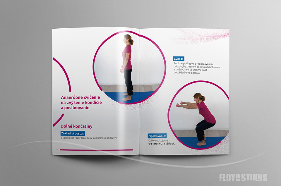 Cvičenia na správne dýchanie - brožúra - Návody na zlepšenie dýchania